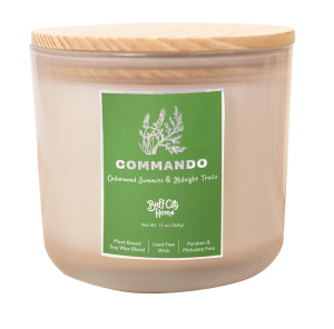 Commando 2-Wick Candle